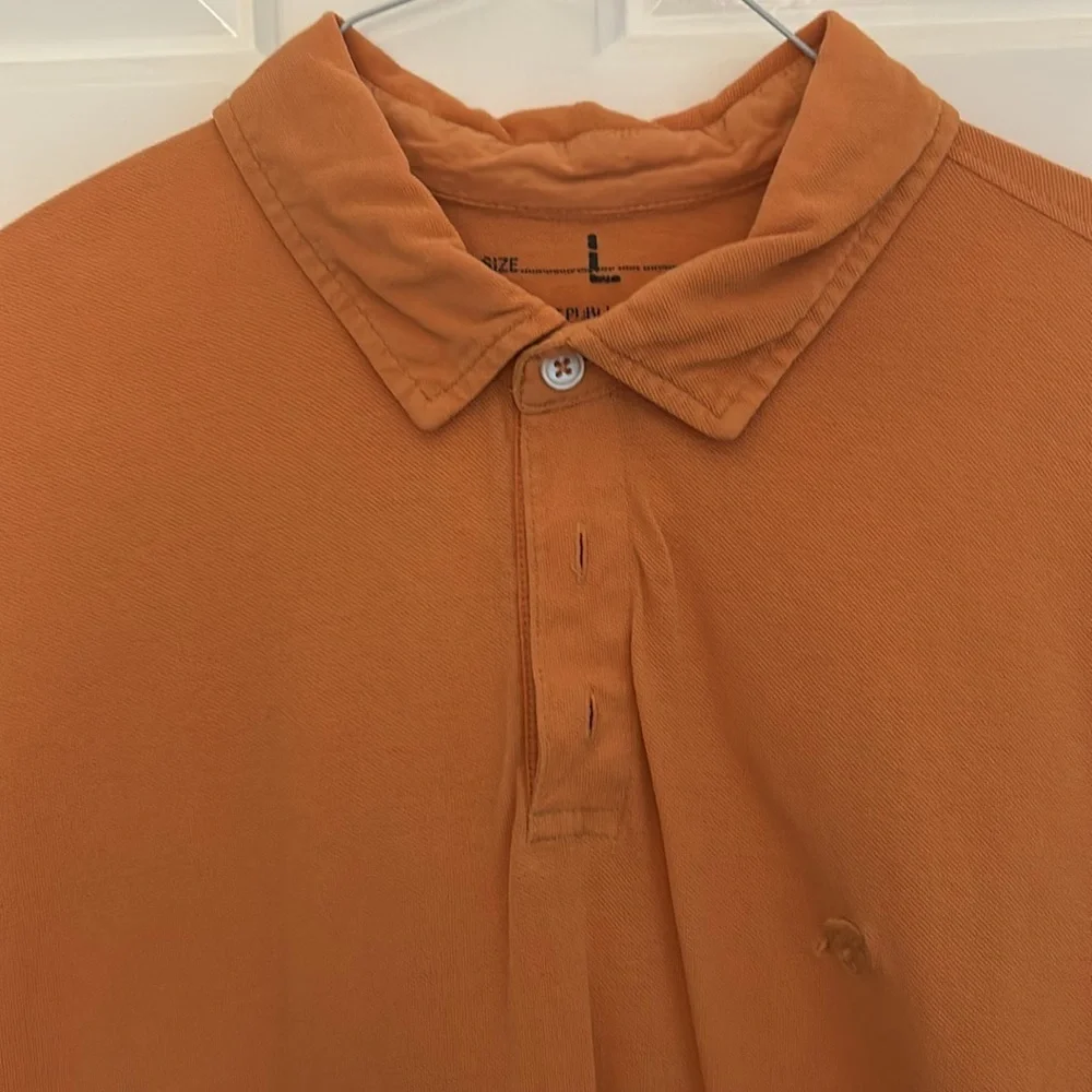 🌿Banana Republic Men’s short-sleeved 3-button shirt, size L🌿